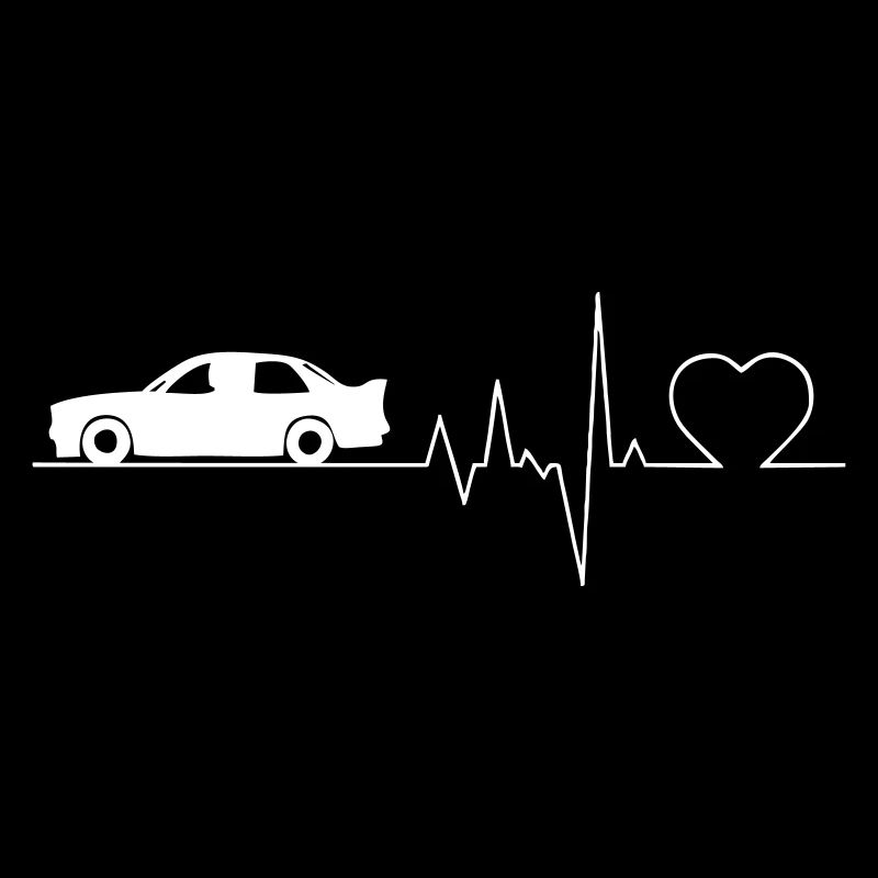 Herzschlag Auto Geschenk