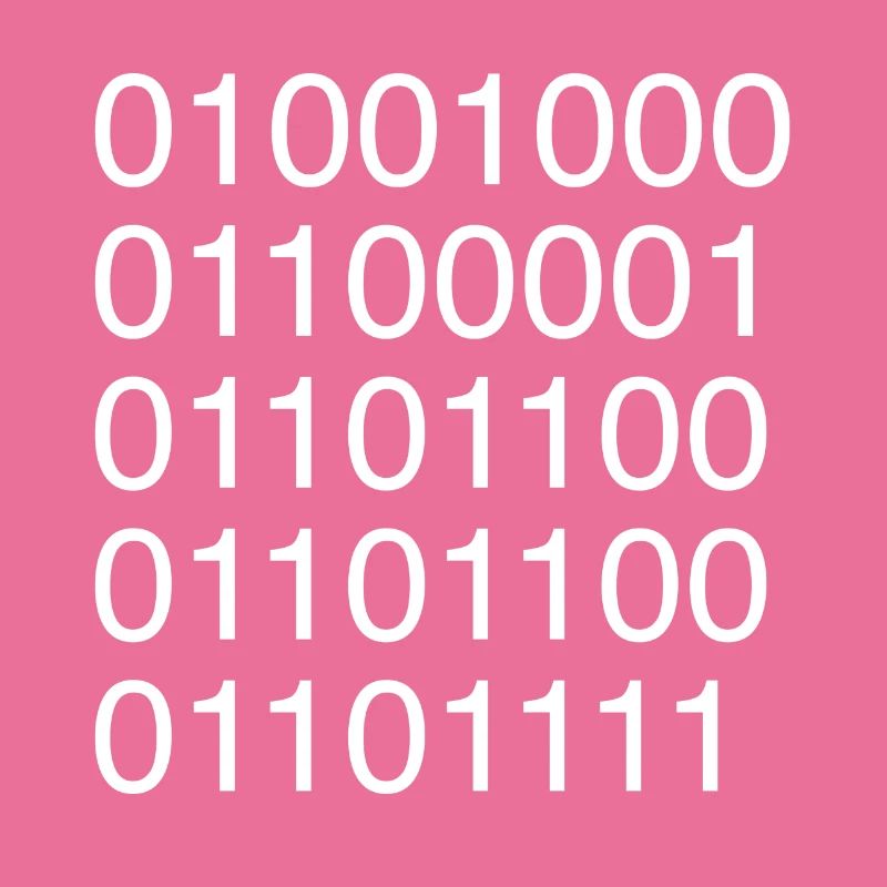 Computer scientist ASCII code binary