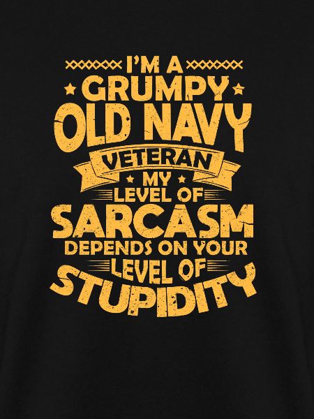 Sarkasmus Navy Veteran