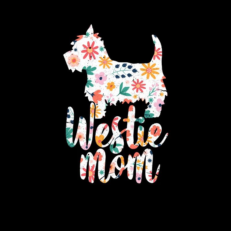 Westie West Highland White Terrier Mutter