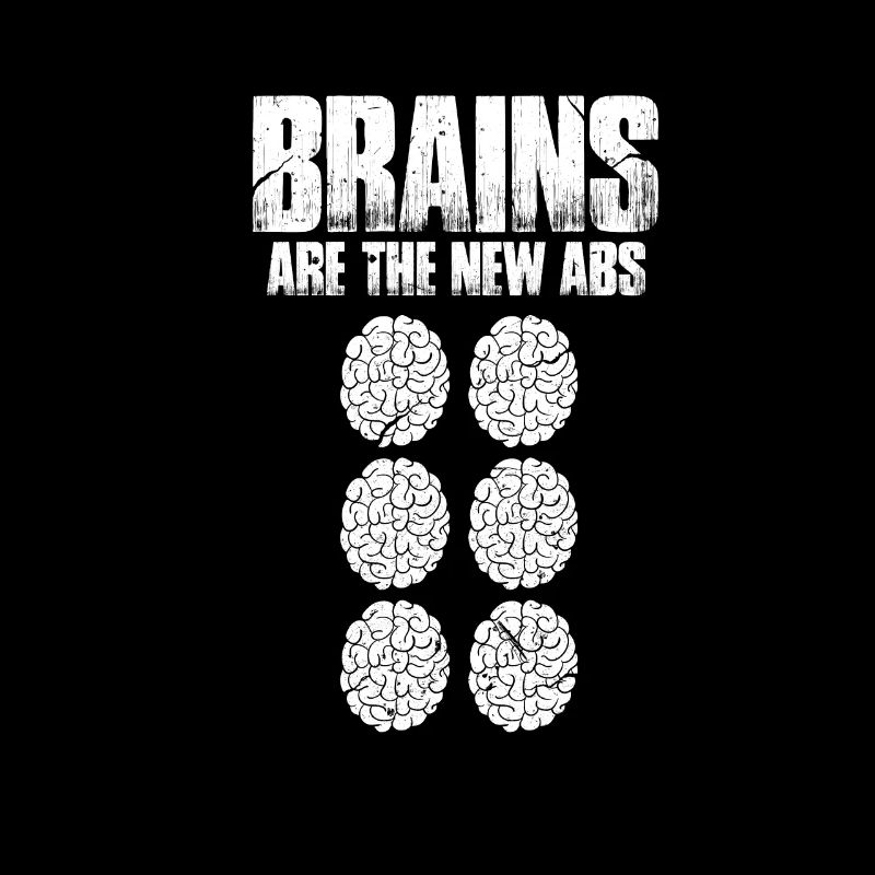 Gehirn Brain Denken Schlau Hirn Nerd Geschenk