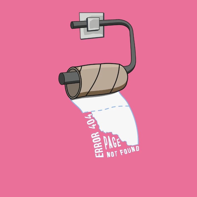 Error 404 Page Not Found. IT Browser Design