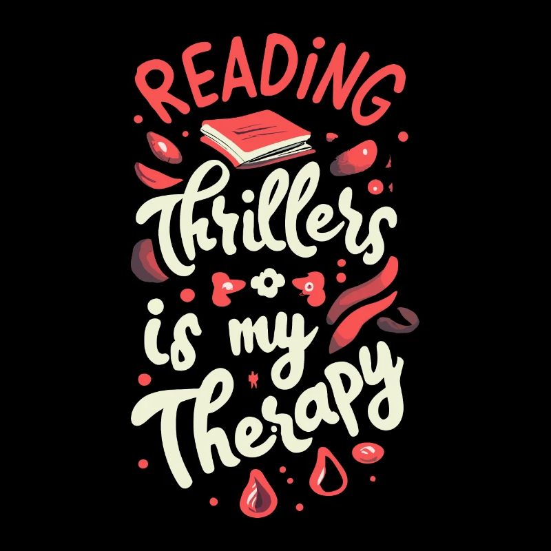 La lecture de thrillers est ma thérapie