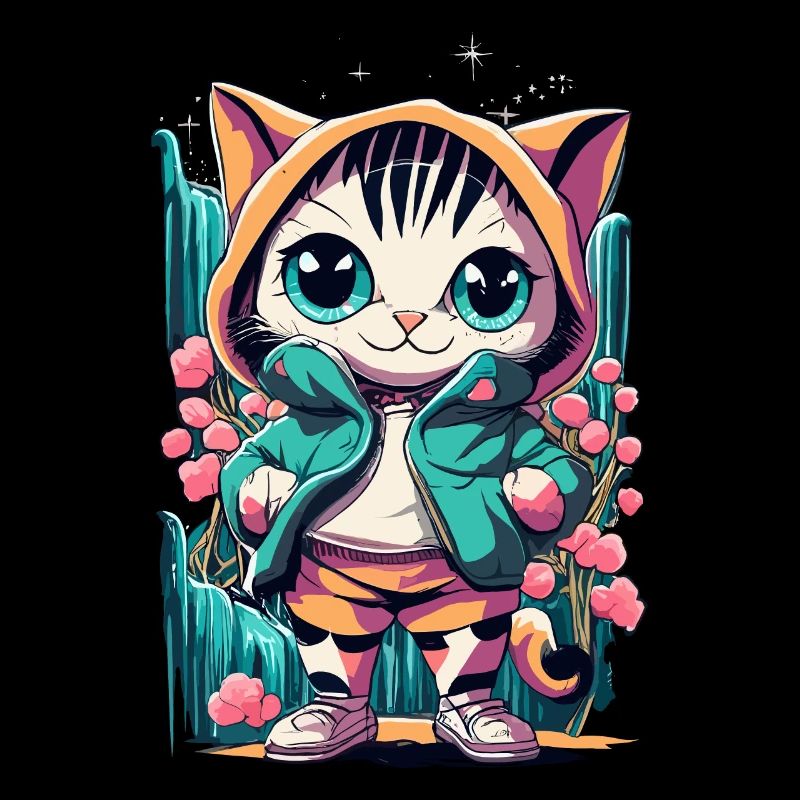 chaton kawaii mignon japon
