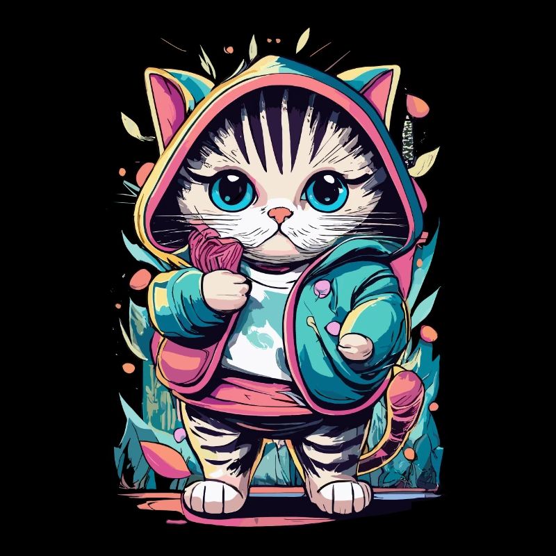 chaton kawaii mignon japon
