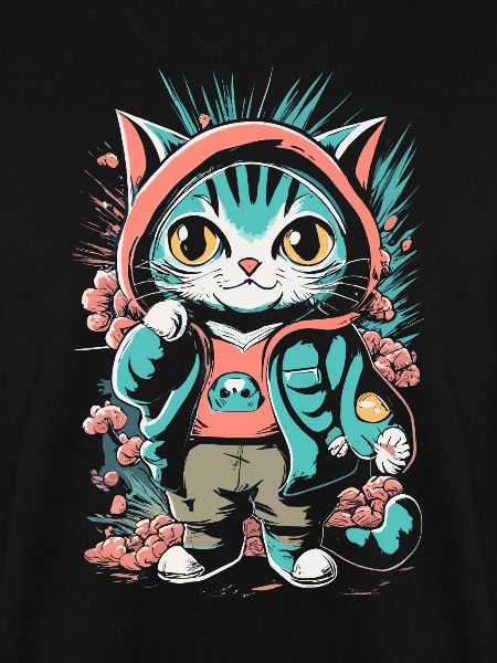 süßes Kawaii Kätzchen Japan