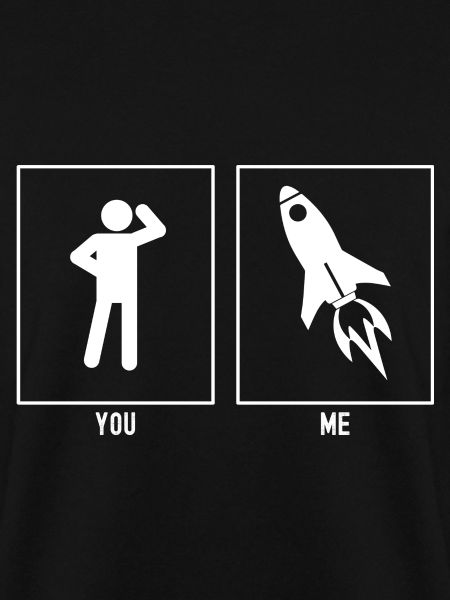Du - Ich - Astronomie Raketenschiff