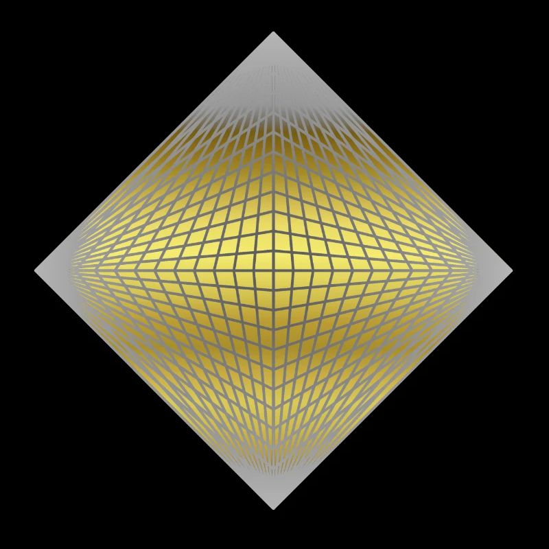 3D pyramid & octahedron