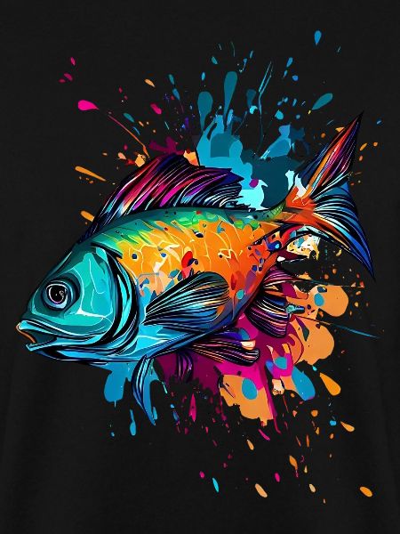 Farbenfroher Fisch