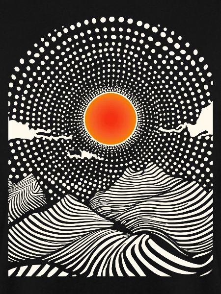 Psychedelic Sunset
