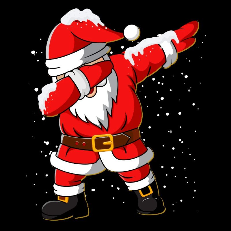 Weihnachtsmann tupfen Weihnachten