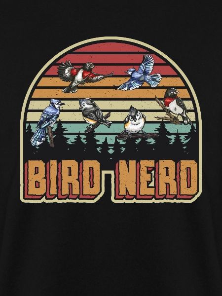 Vogelbeobachtung Nerd