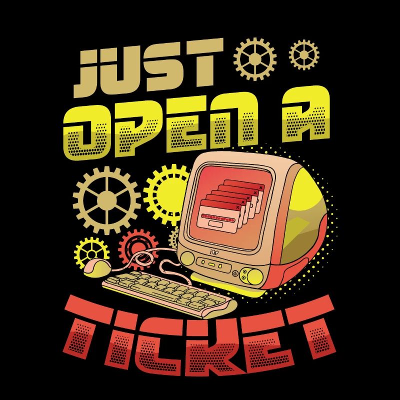 Einfach Ein Ticket Öffnen Help Desk Tech Support