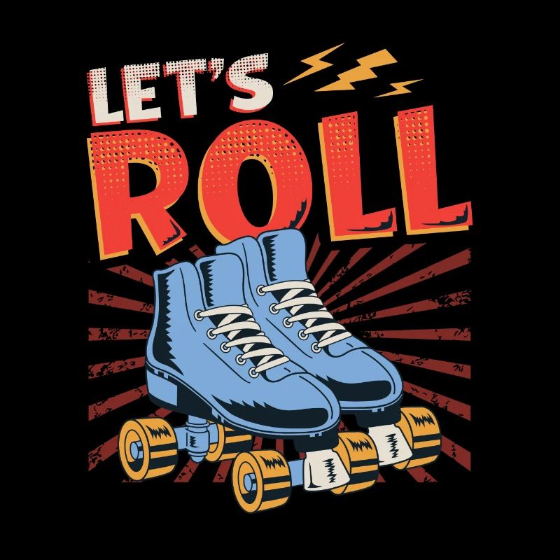Let’s Roll Roller Blade Skating, patineur à roulettes