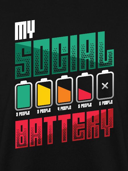Meine Sozialbatterie - Asozialer Introvertierter