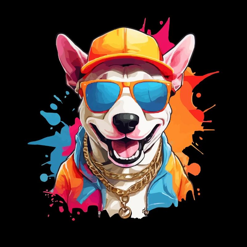 COOL SOMMER BULLTERRIER