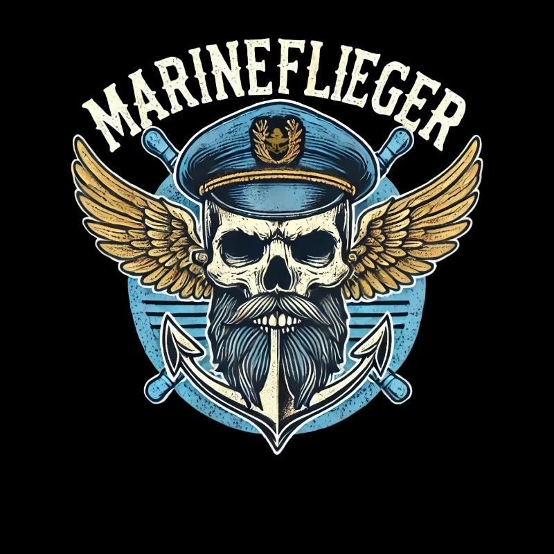 Marineflieger Anker im Tattoo Design