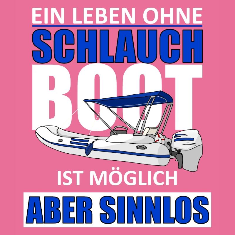 Ein leben Ohne Boot Schlauchboot