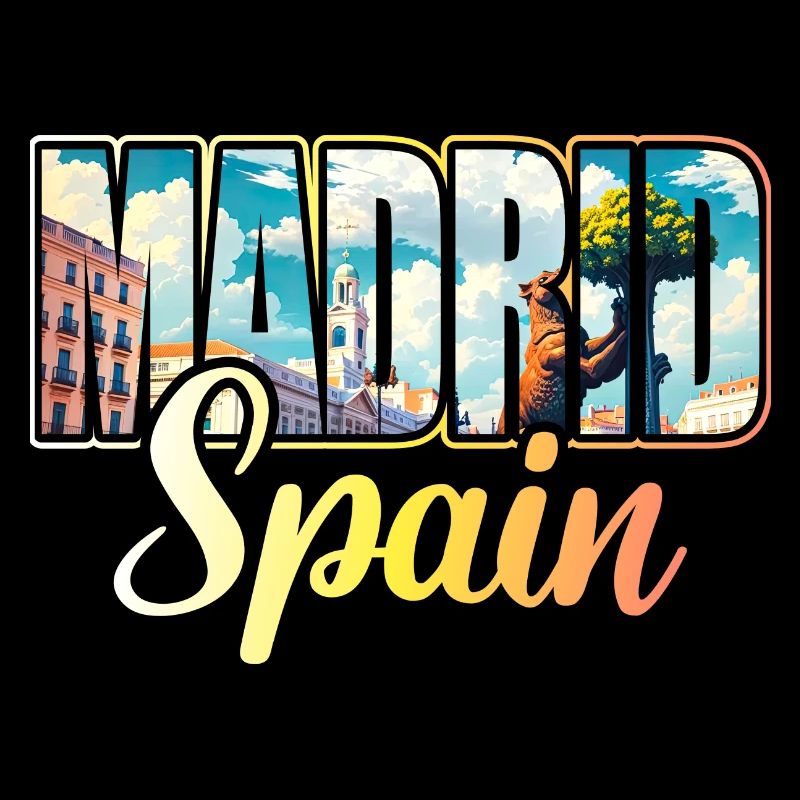 Reisen Spanien Stadt Madrid