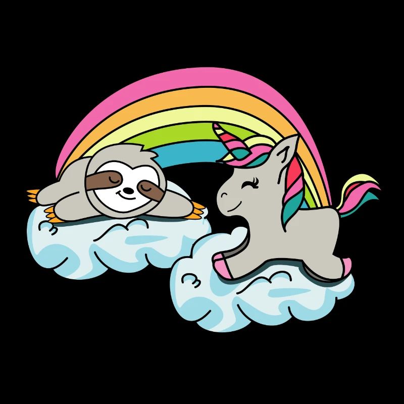 Unicorns sloth lover gift giftidea