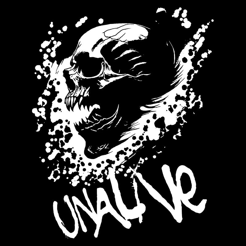 Undead Horror Skull