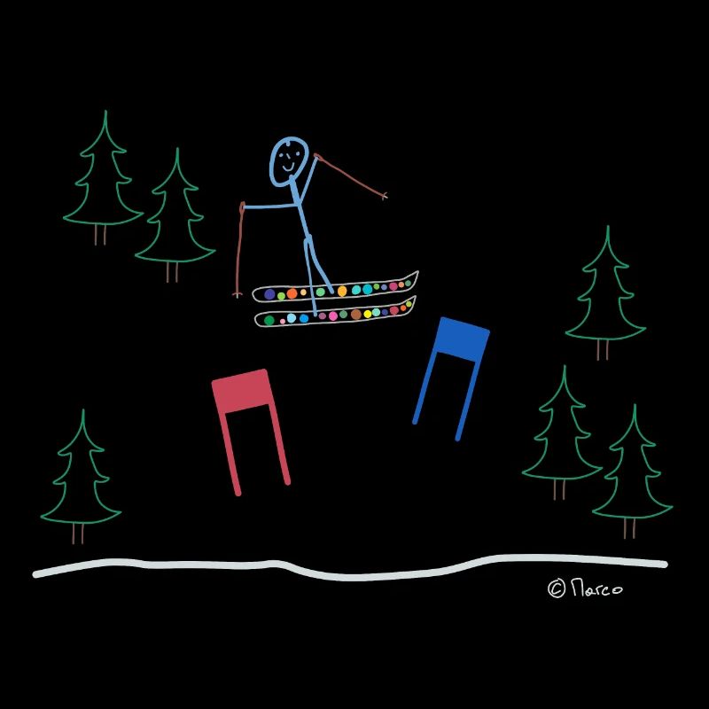 Bâton de ski, slalom loisir