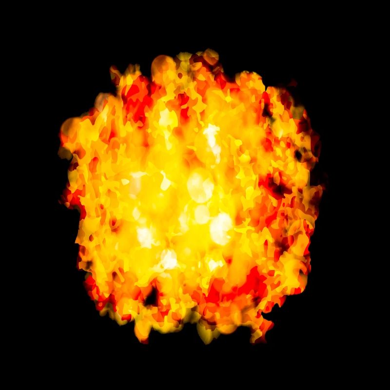 Kleine Explosion