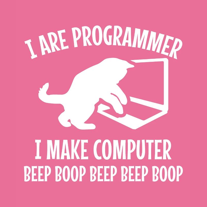 Programmer Cat Gift Programming Mitze