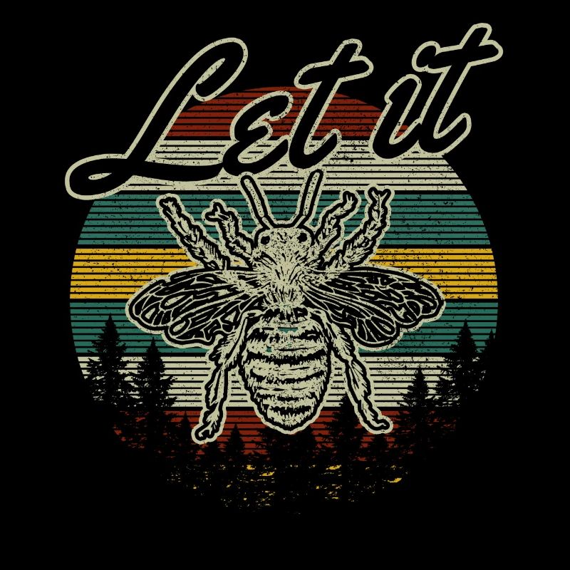 Let It Bee - Biene Imker Geschenk