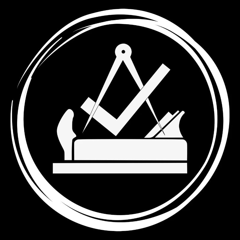 Signe de guilde traditionnel des charpentiers