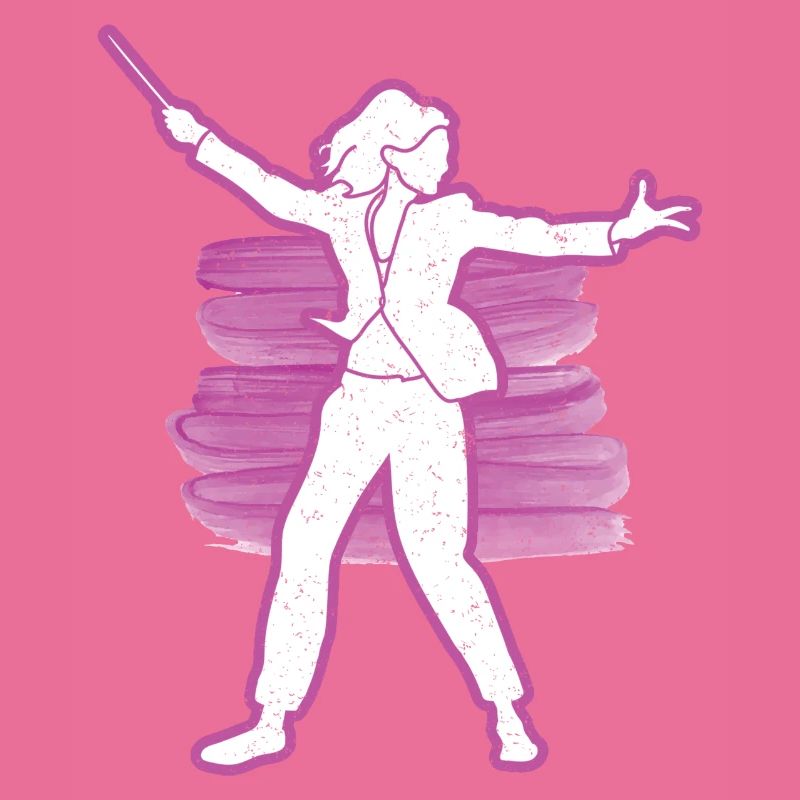 Mädchen Dirigent Klassische Musik Orchester Geschenk