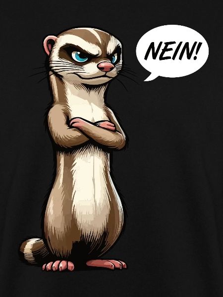 Nein Frettchen Frettchenhalter Frettchenbesitzer