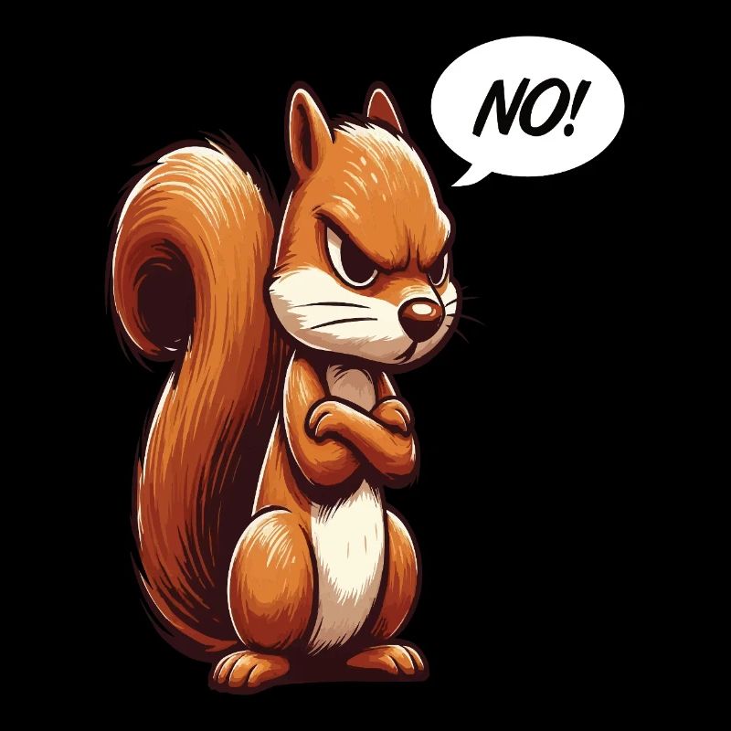 No Eichhörnchen Eichhorn Eichhörnchenliebhaber