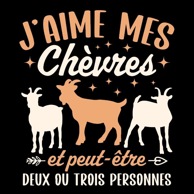 J'aime mes Chevres