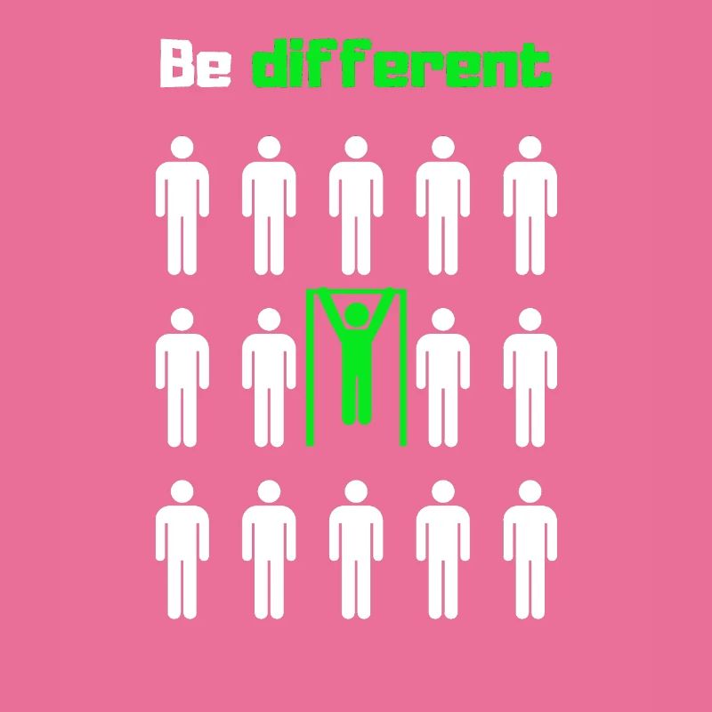 Be different, train