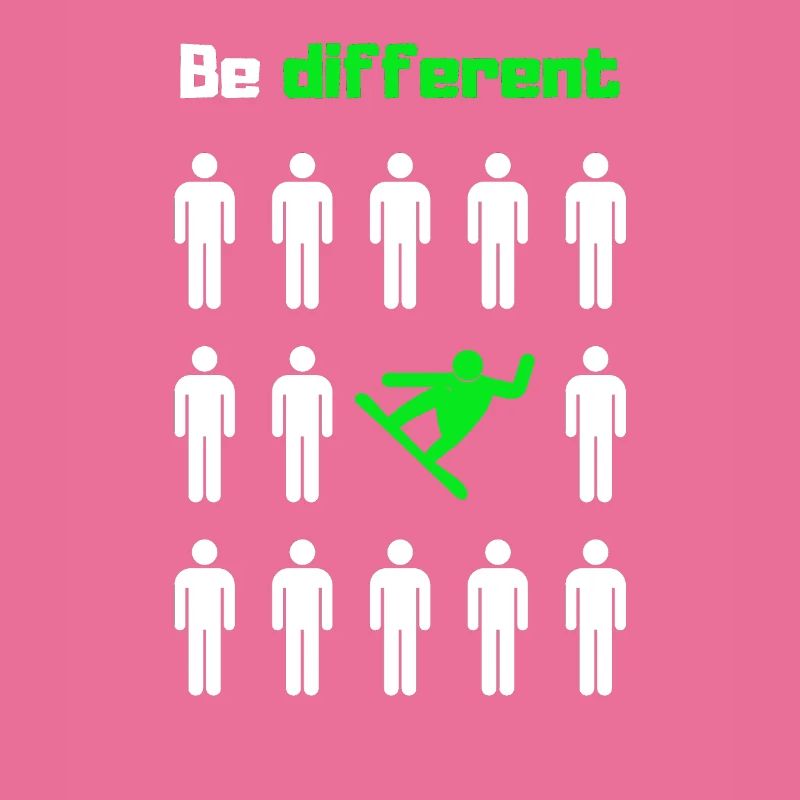 Sei anders, Snowboard