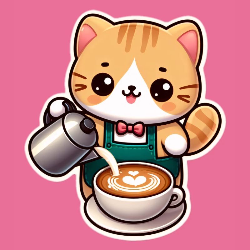 Kätzchen Barista