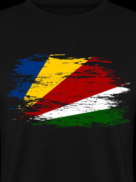 Seychellen Flagge used