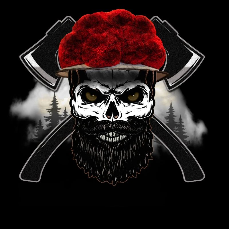 Black Forest Axt Tobera Skull