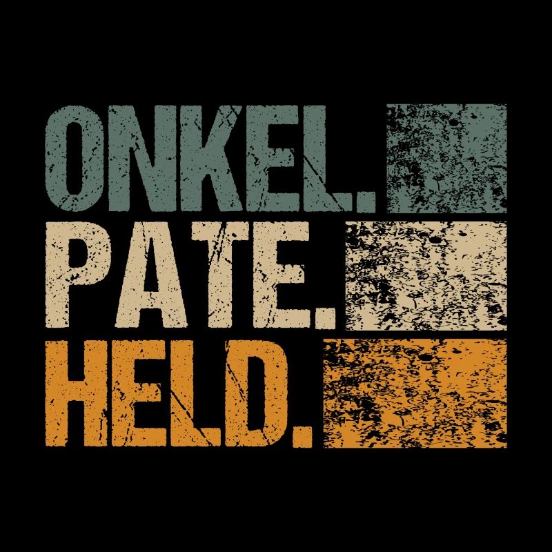 Onkel Patenonkel Pate Taufpate Taufe Retro Spruch