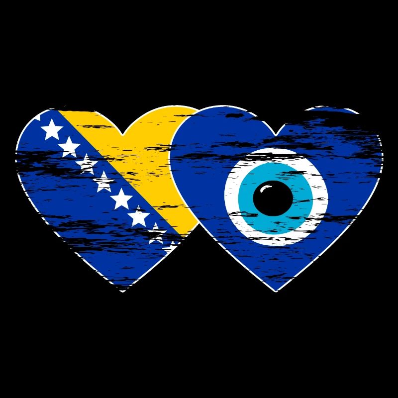 Drapeau de Bosnie Nazarpearl utilisé