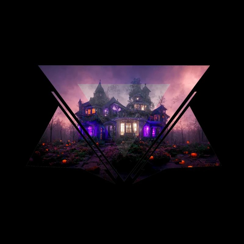 Maison victorienne d’Halloween au design moderne