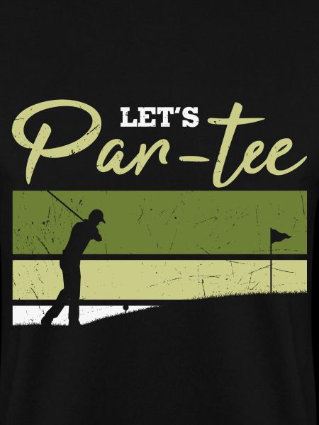Let's Par-tee Golf Pun