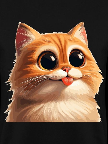 Katze mit riesigen Augen