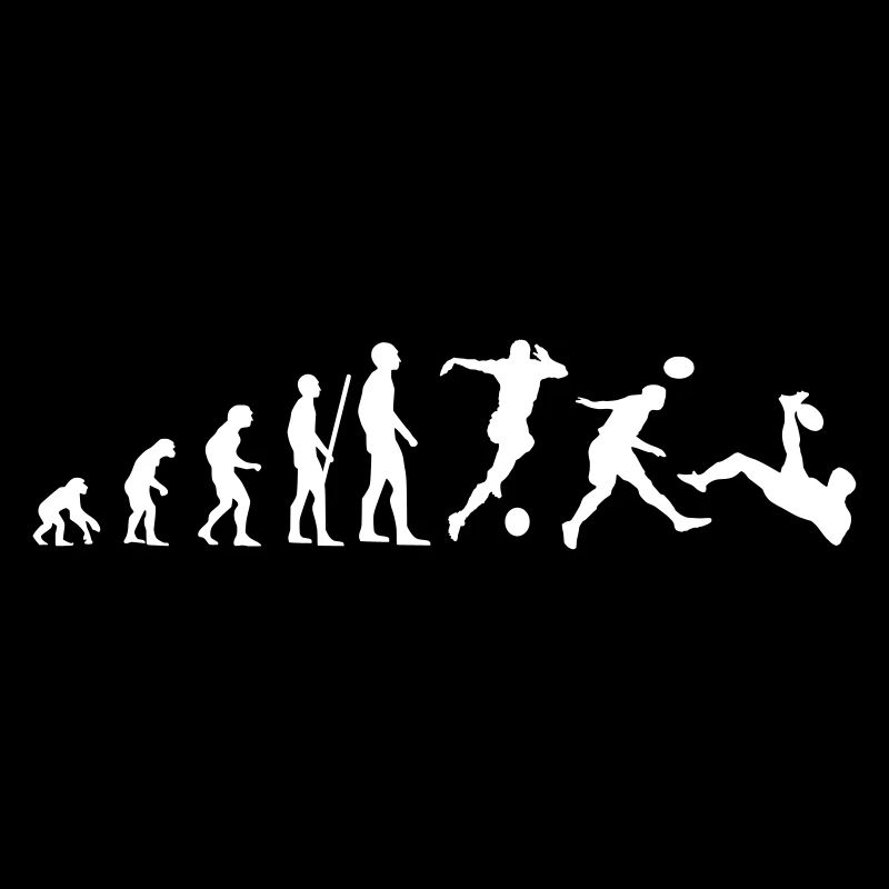 Fußballer Evolution Fußball