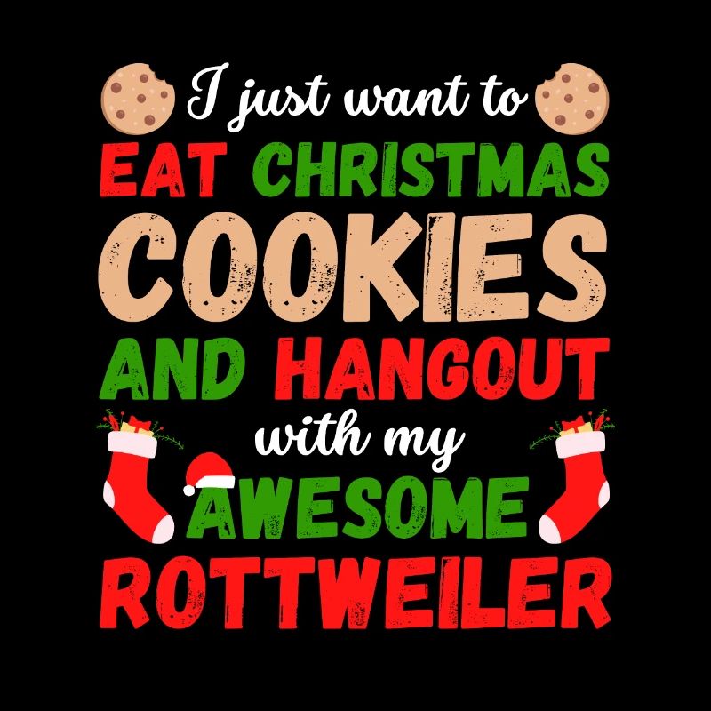 Weihnachten Rottweiler Kekse