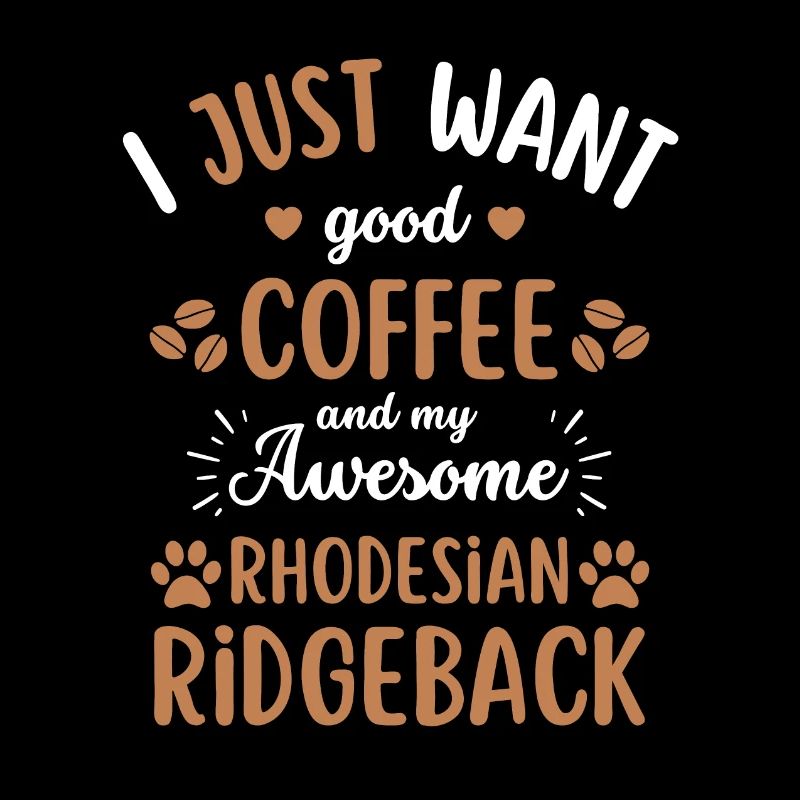Rhodesian Ridgeback Coffee Dog Cafe