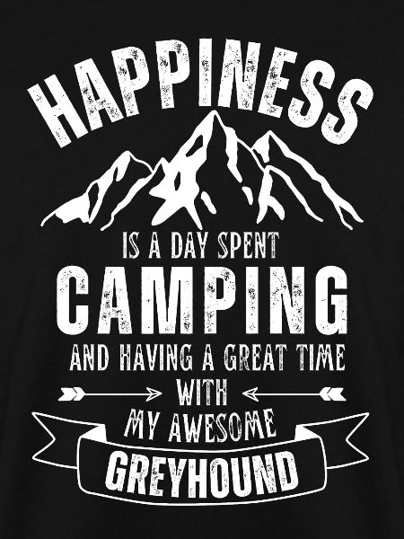 Camping und Greyhound