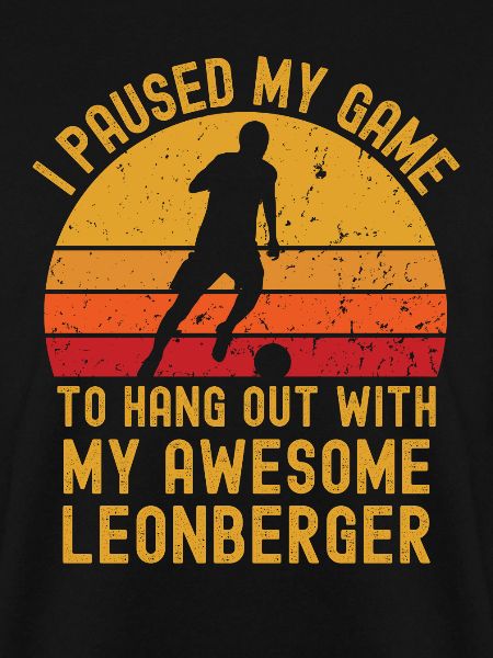 Fußball und Leonberger