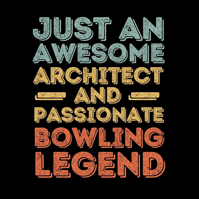 Architecte Bowling rétro